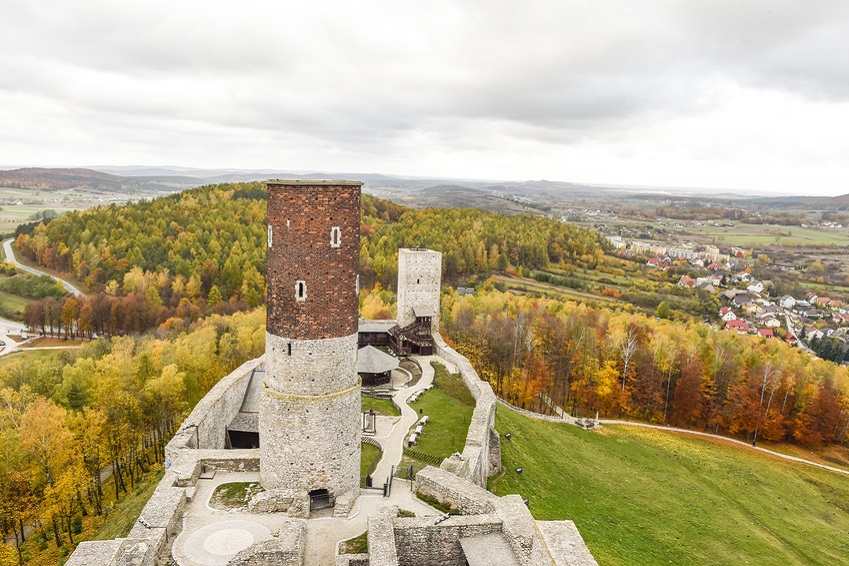 GÓRY ŚWIĘTOKRZYSKIE - ŚW. KRZYŻ i CHĘCINY - 1 DZIEŃ